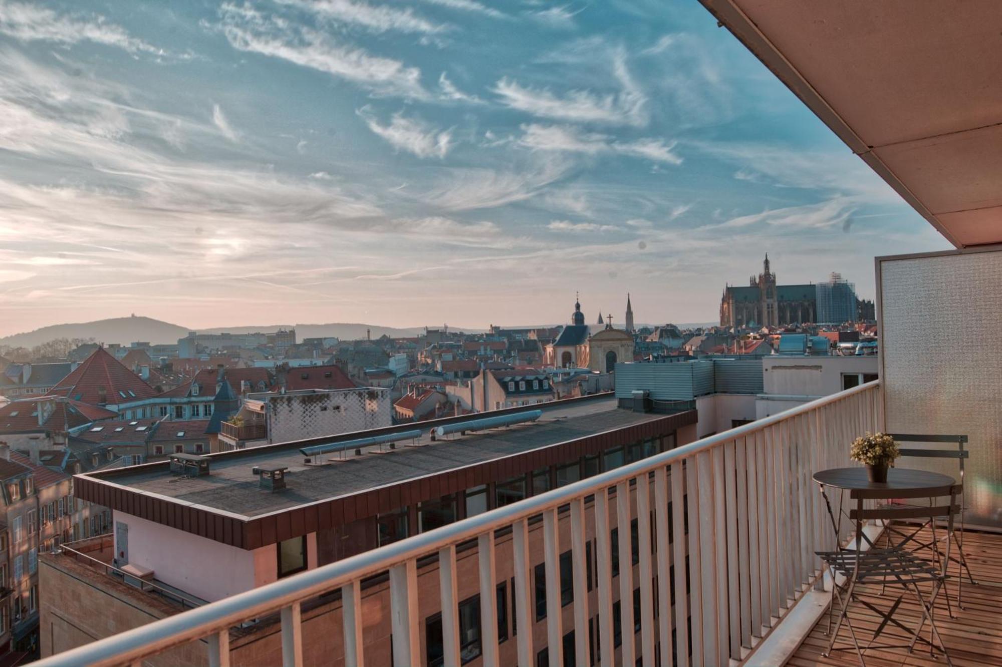 Апартаменты La Terrasse Du Coislin Мец Экстерьер фото