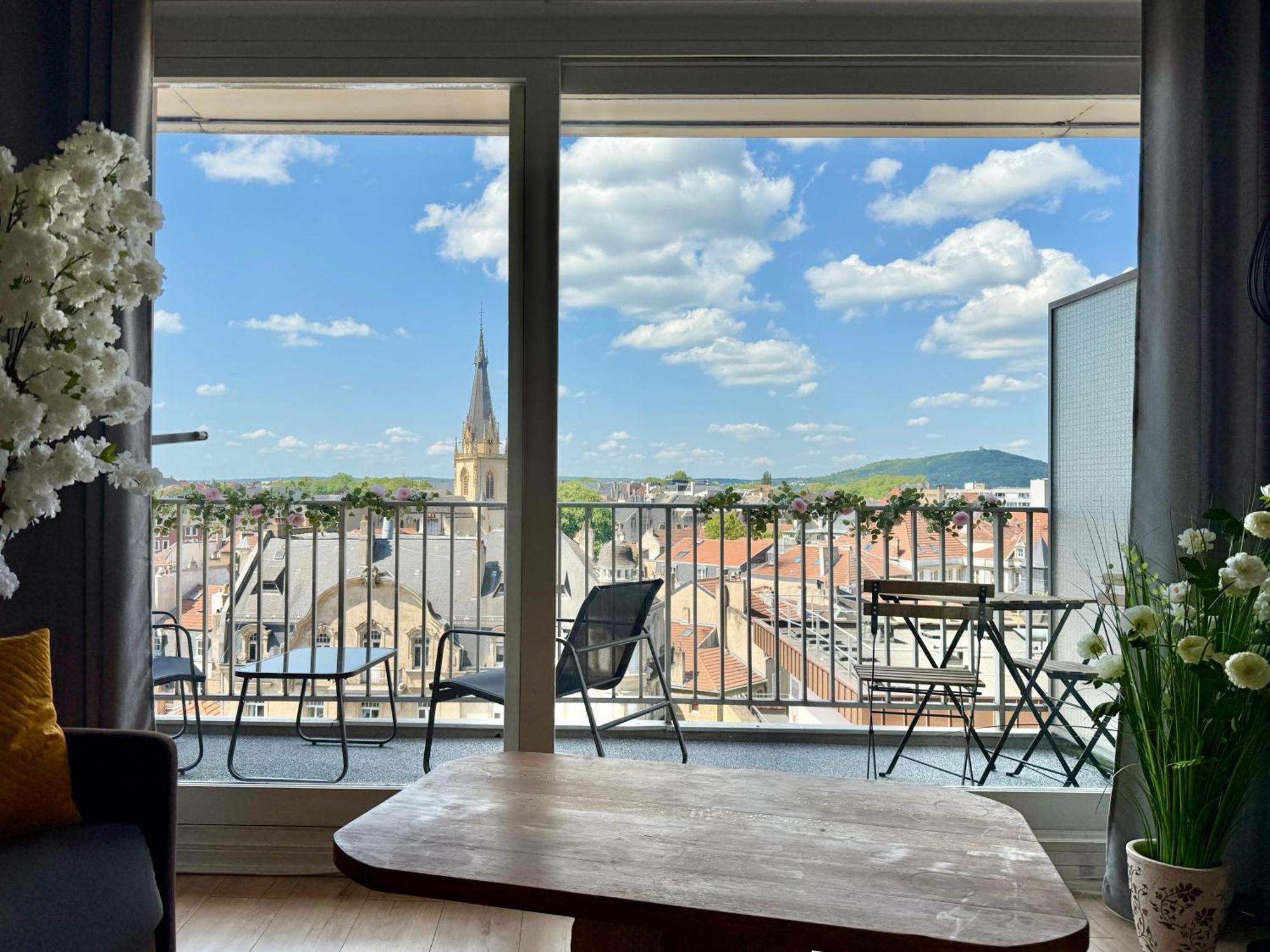 Апартаменты La Terrasse Du Coislin Мец Экстерьер фото