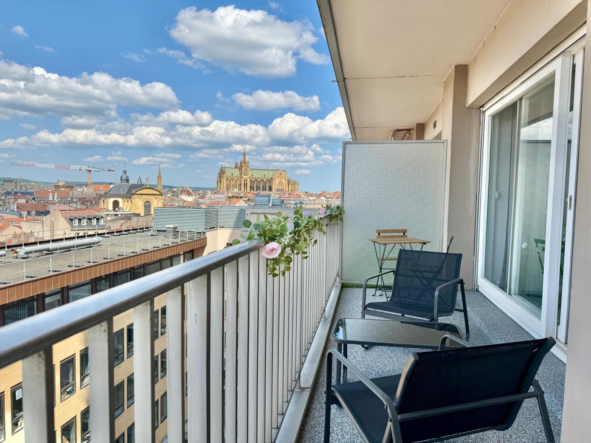 Апартаменты La Terrasse Du Coislin Мец Экстерьер фото